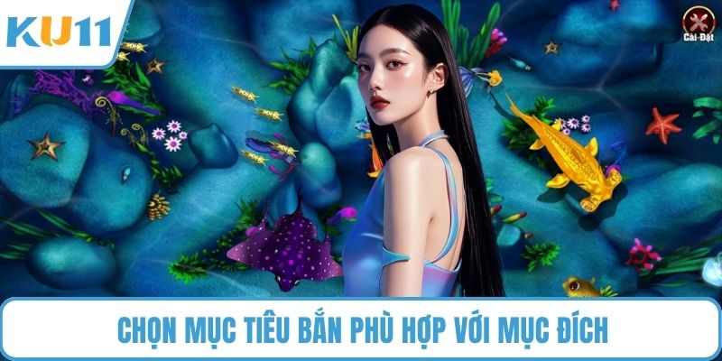 Chọn mục tiêu bắn phù hợp với mục đích